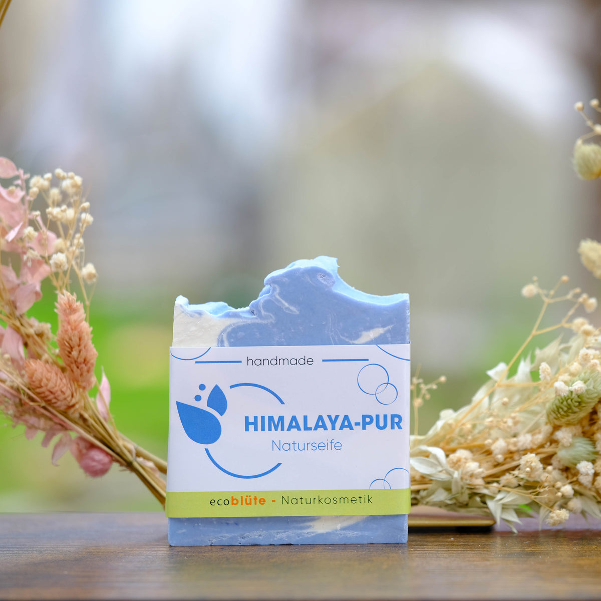 Naturseife Himalya-Pur mit Gesteck