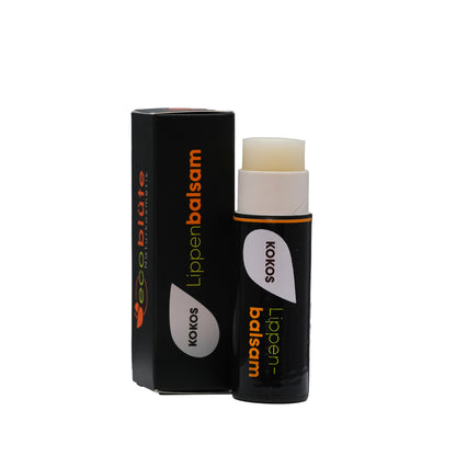 Lippenpflege Stift Kokos mit Verpackung