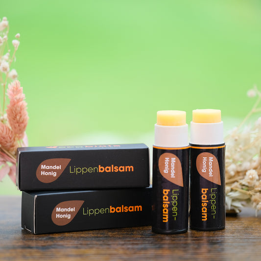 Lippenpflege Mandel-Honig 2er Sparset mit Gesteck
