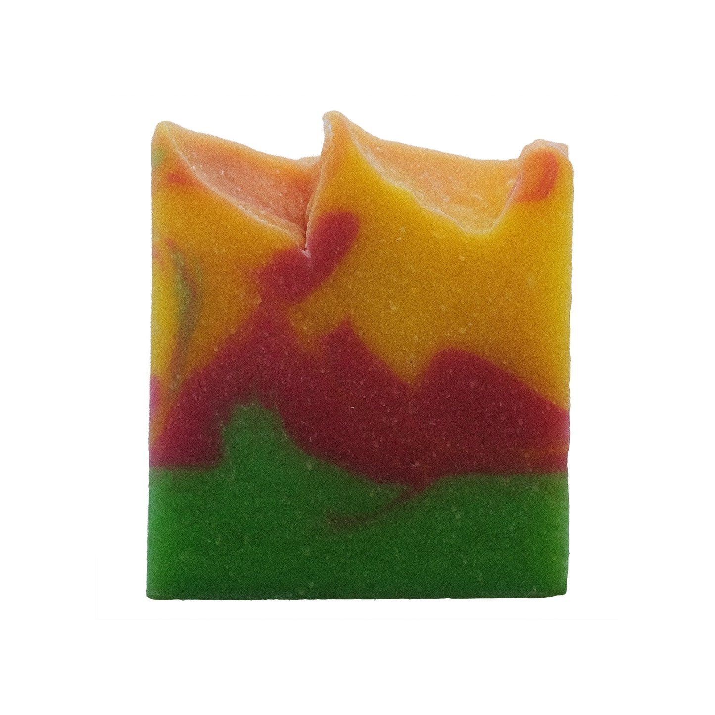 Naturseife Blütenzauber ohne Banderole, handgemacht in unserer Seifenmanufaktur, eine ideale Körper- und Gesichtsseife in den Farben einer Sommerwiese